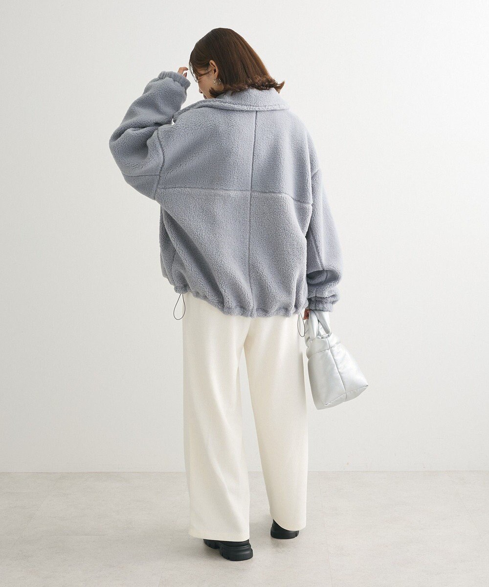 Green Parks コーデュロイワイドパンツ 