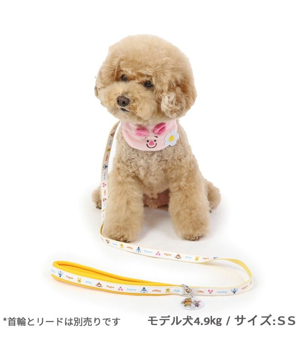 PET PARADISE ディズニー くまのプーさん 《ピグレット にこにこ》 首輪 ３Ｓ  小型犬 