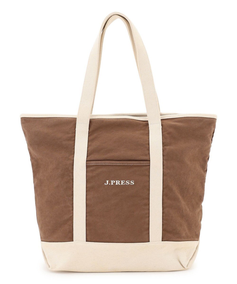 J.PRESS MEN 【WEB・一部店舗限定】キャンバスロゴ トートバッグ 