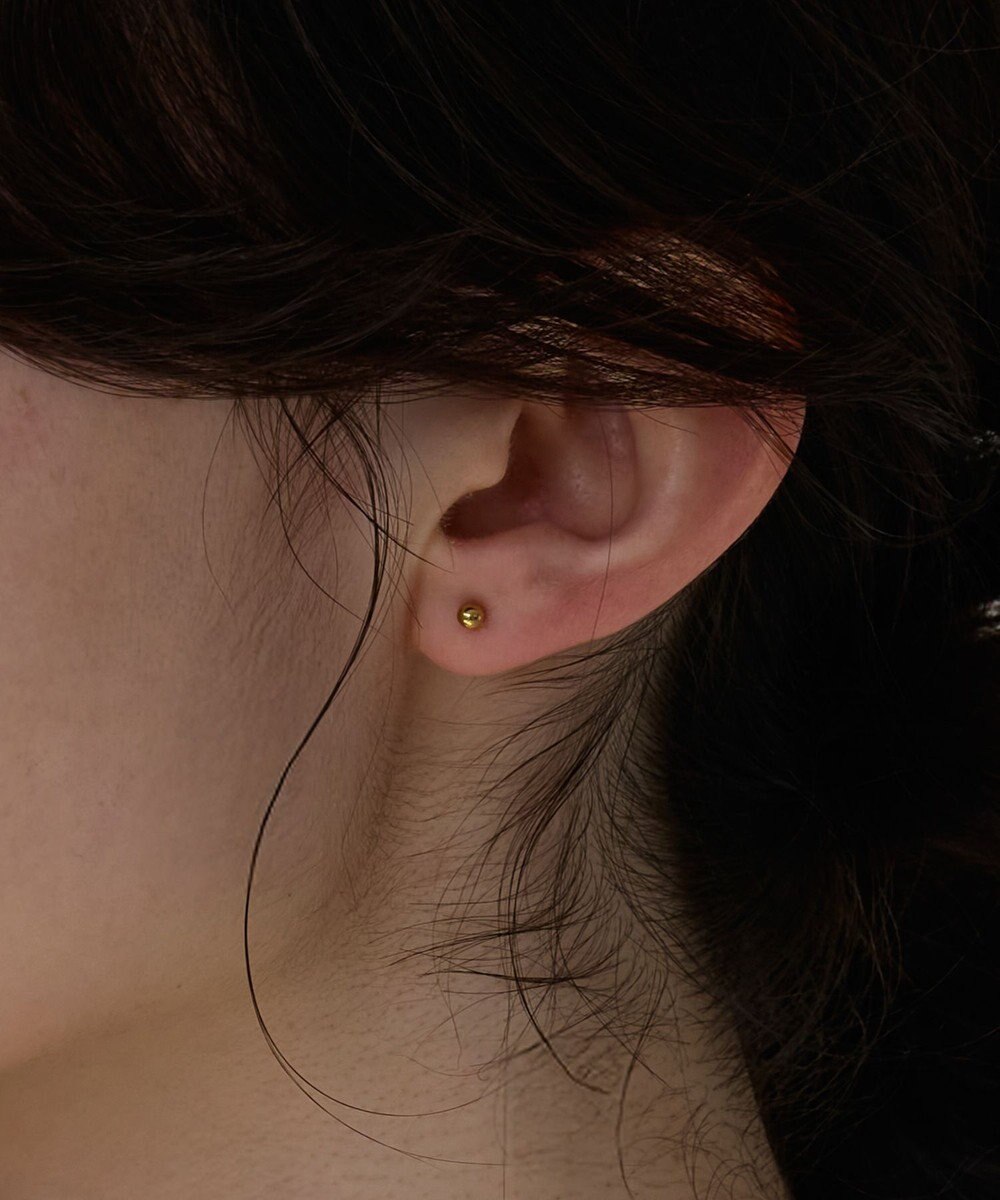 Phoebe 【金属アレルギー対応】6setメタルピアス　ゴールド/サージカルステンレス 