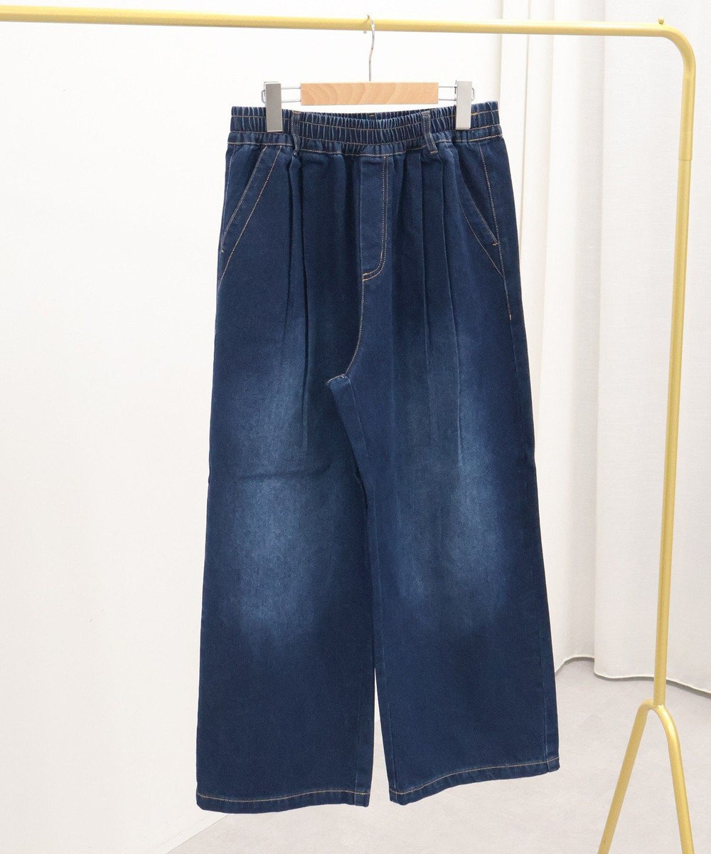 AMERICAN HOLIC ウエストタックイージーデニム 