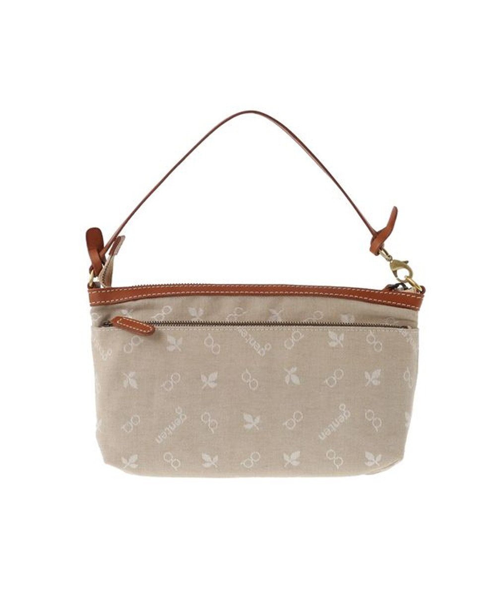 genten クロスパンチングインナースペース 2WAYポーチ 