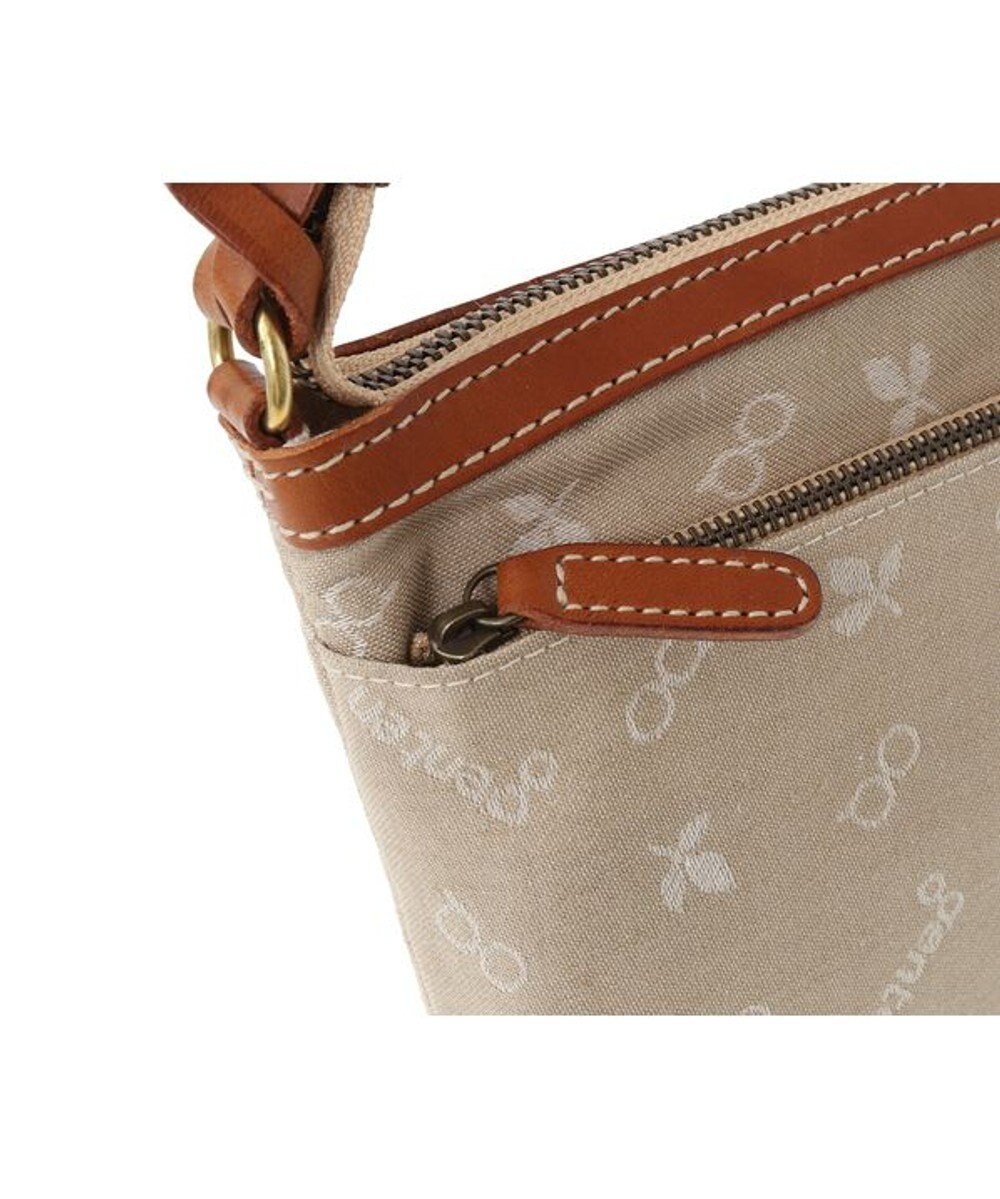 genten クロスパンチングインナースペース 2WAYポーチ 