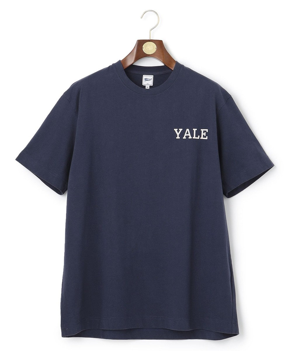 J.PRESS MEN 【Pennant Label】T-shirt / Yale ネイビー系