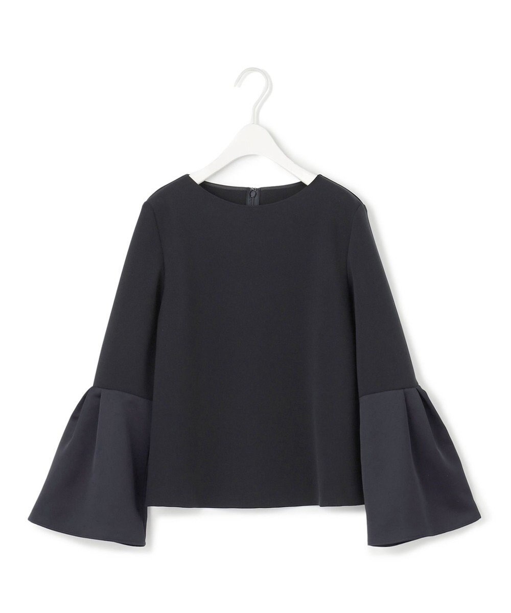 ICB L 【洗える】ミリオーネダンボールニットブラウス 