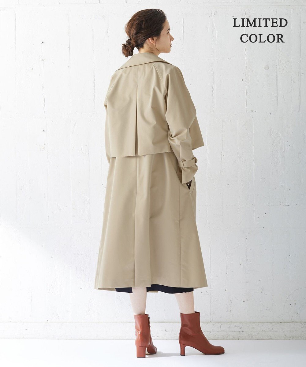 ICB L T/Cシャンブレーツイル 3WAYコート 