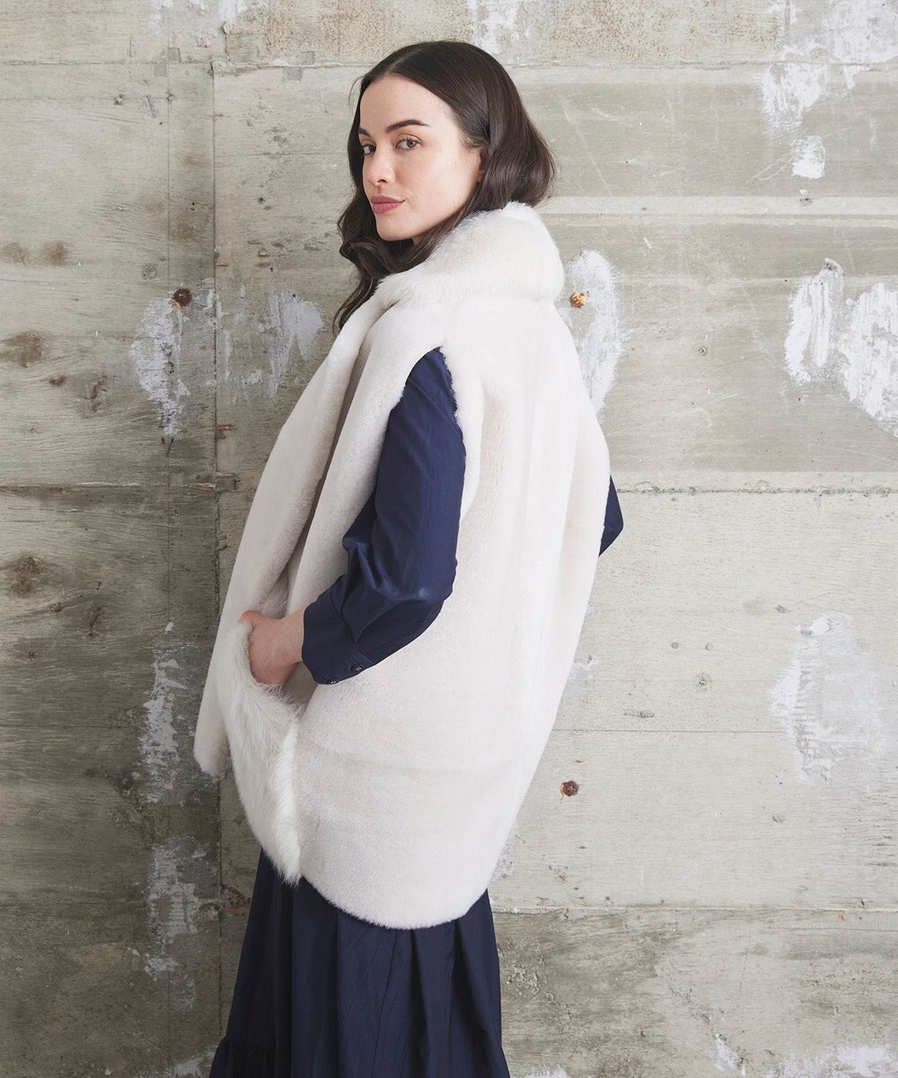 GRACE CONTINENTAL 【BLANCHA】ムートンジレ 