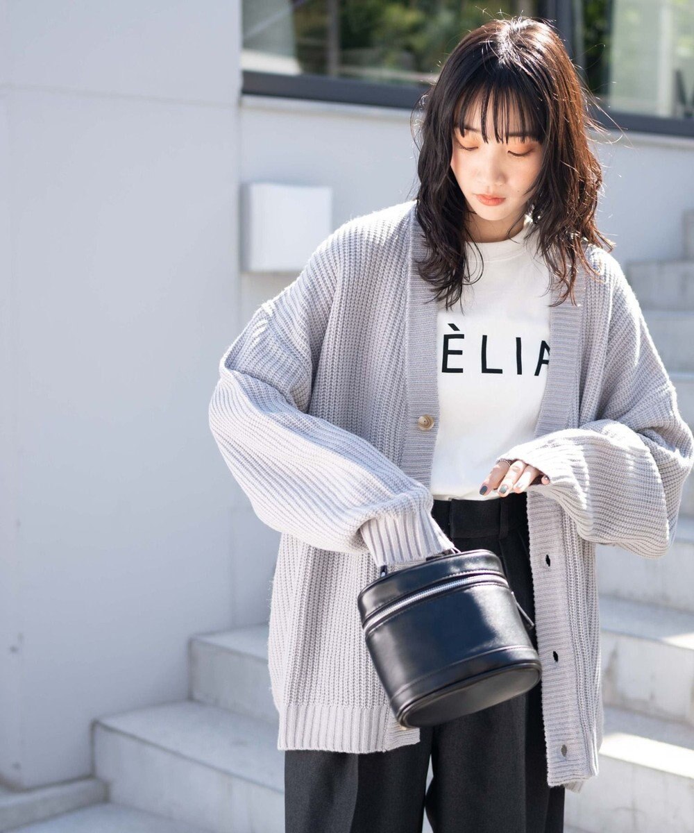 WEGO ルーズフィットカーディガン 