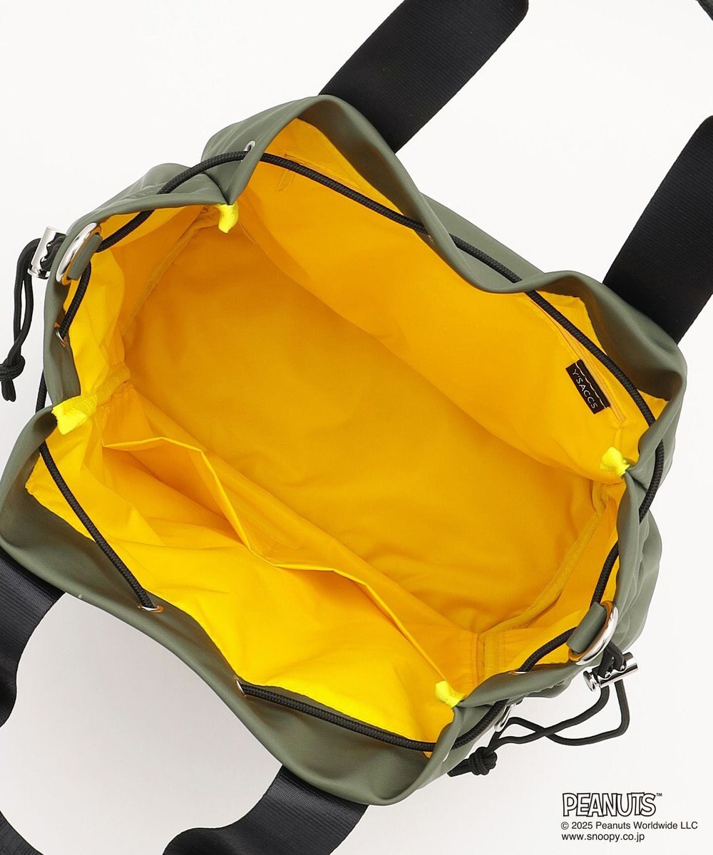 Y'SACCS SNOOPYデザイン 2way巾着トート(クッキー） 