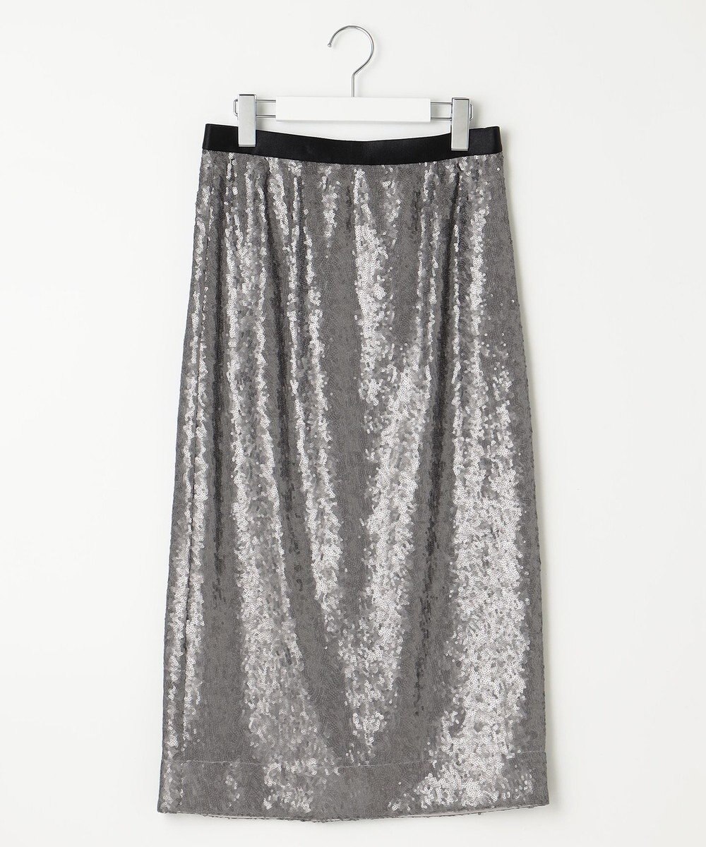 23区 【エステータ】シークインジャージー スカート 