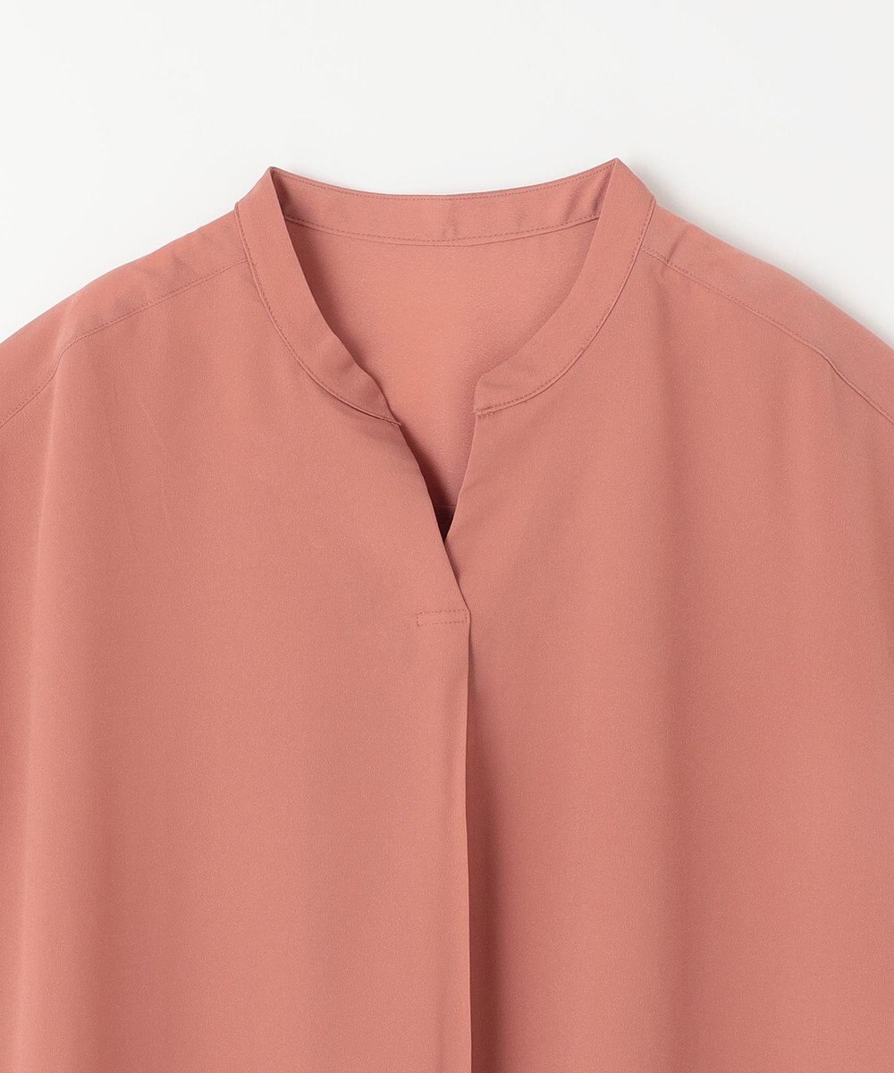 ANY L 【洗濯機可】バックプリーツブラウス 