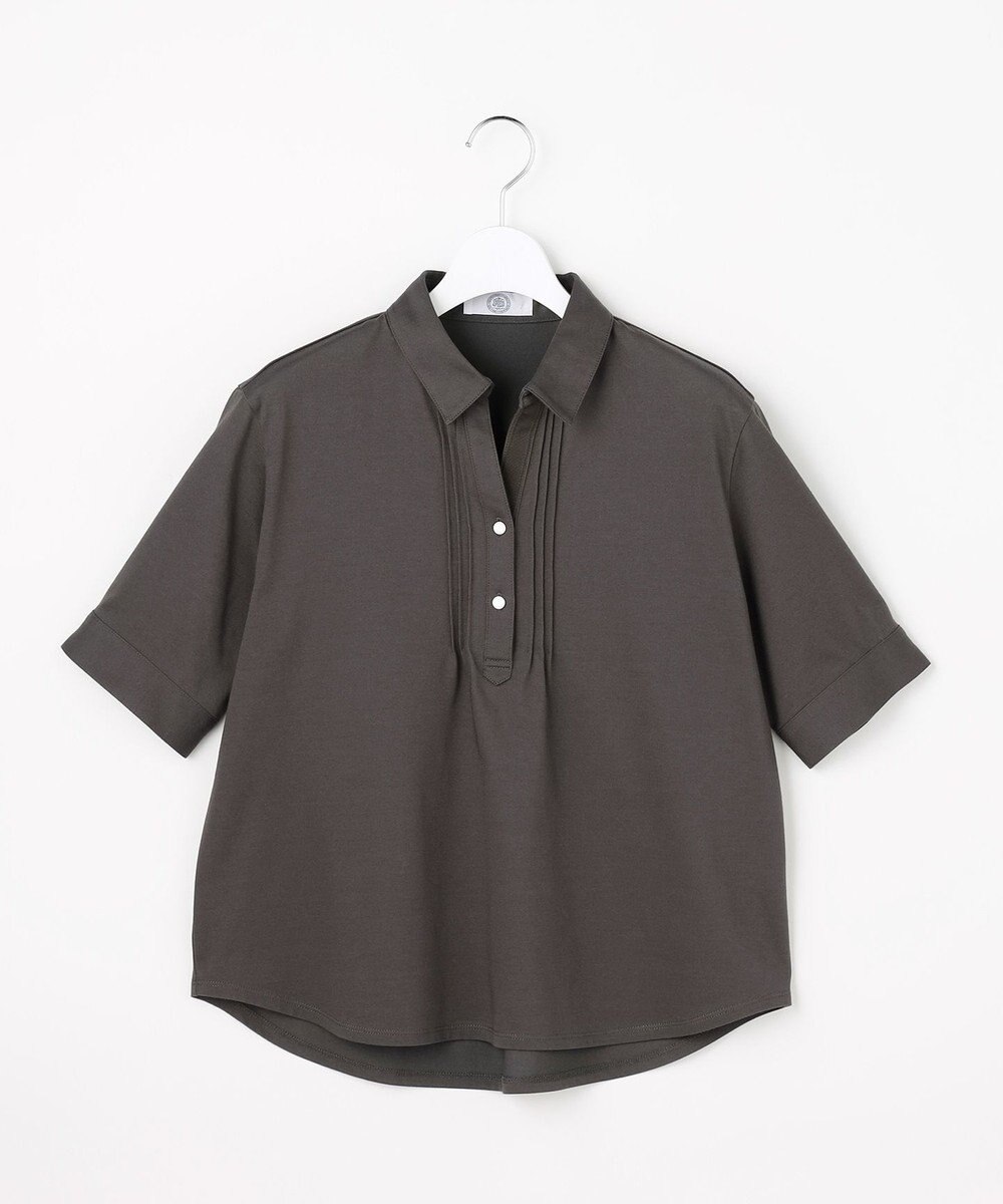 J.PRESS LADIES ドライコットン ポロ カットソー 