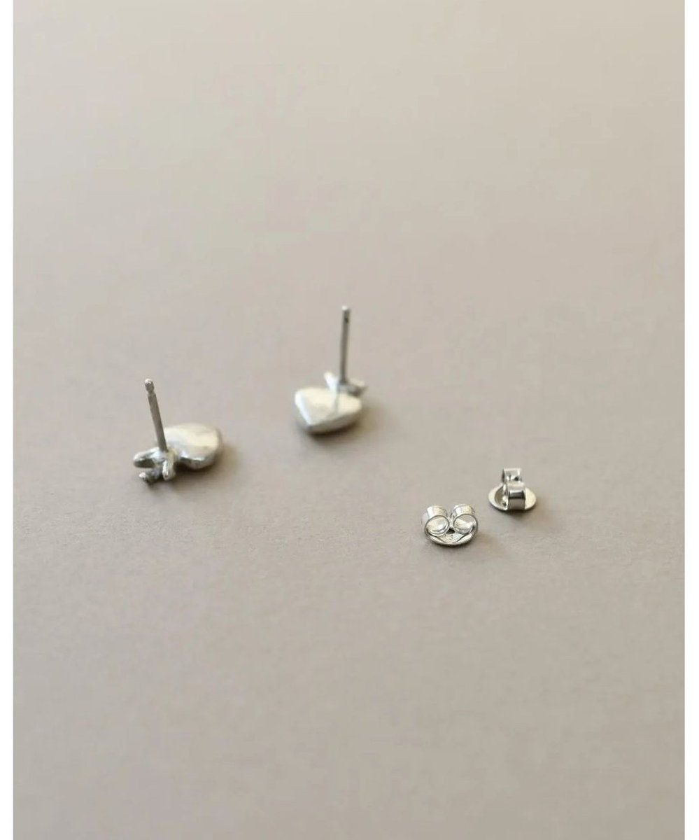 yoaa シルバー925 メラメラピアス 