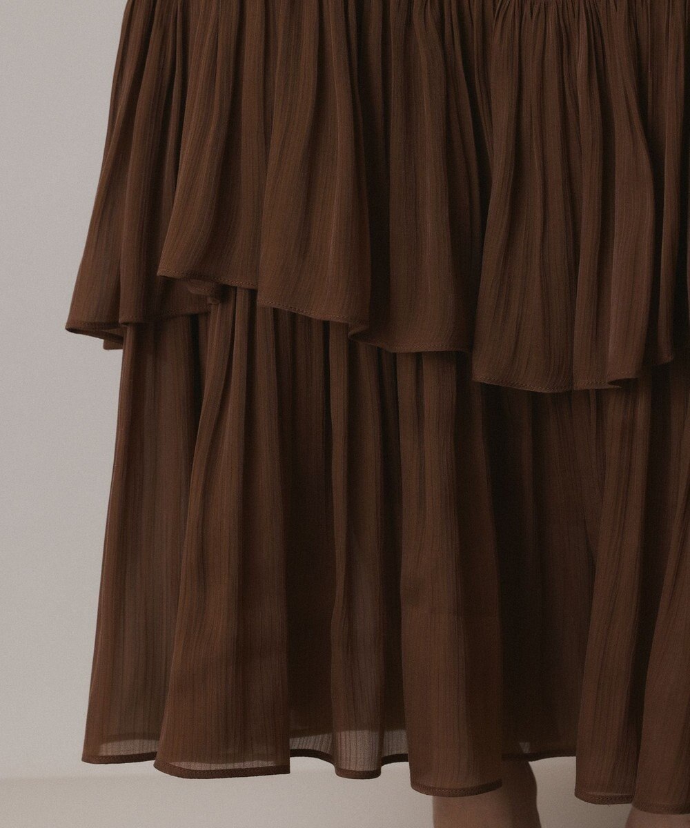 GRACE CONTINENTAL イレギュラーティアードスカート 