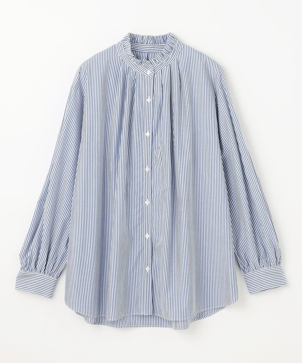 ANY スタンドネックブラウス 