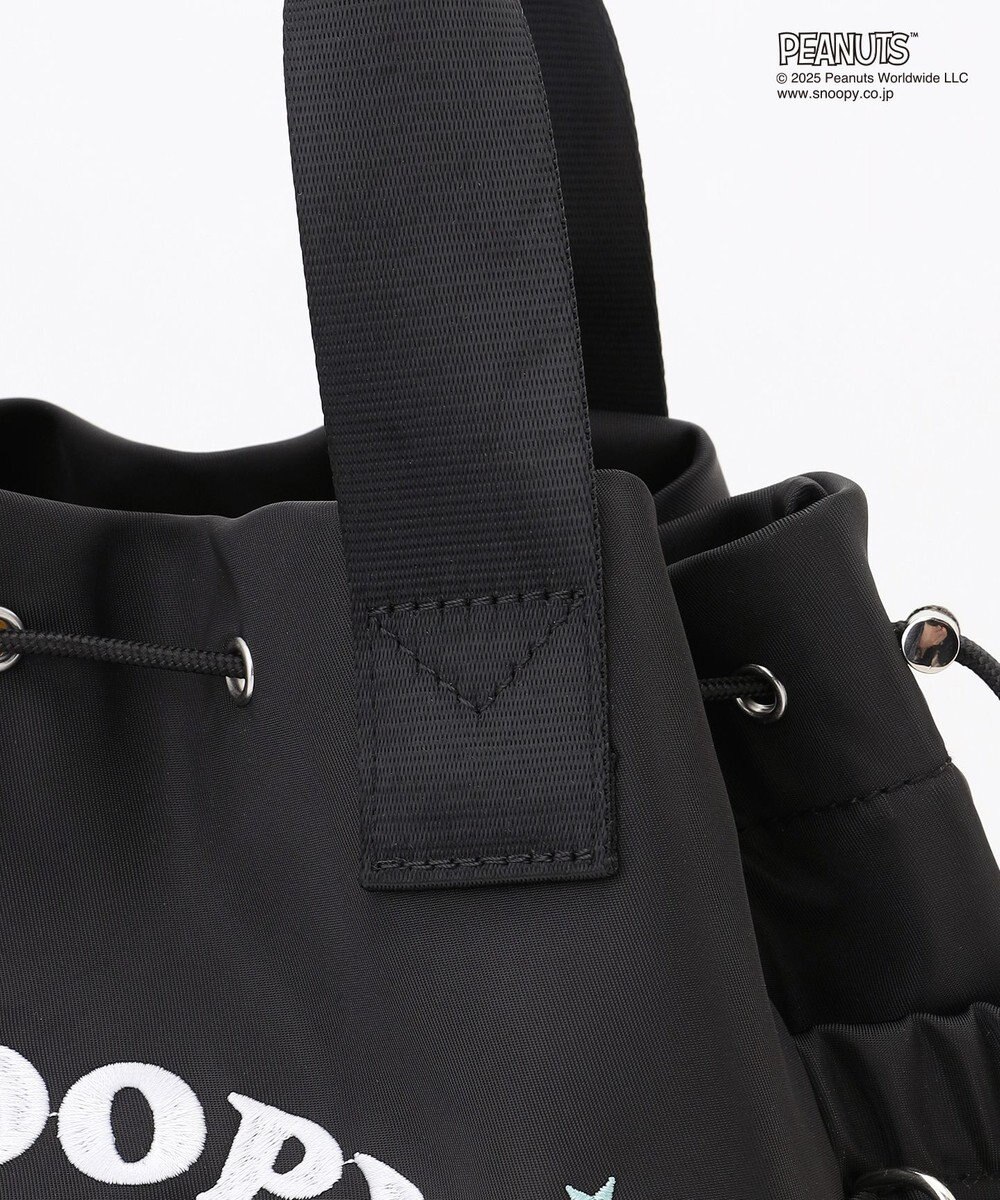 Y'SACCS SNOOPYデザイン 2way巾着トート(クッキー） 