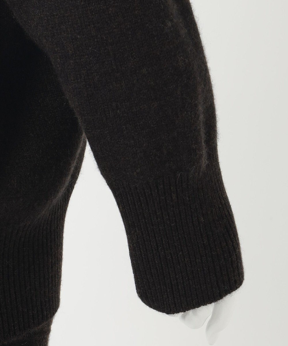 23区 【R(アール)】カシミヤブレンド ロールネックニット 