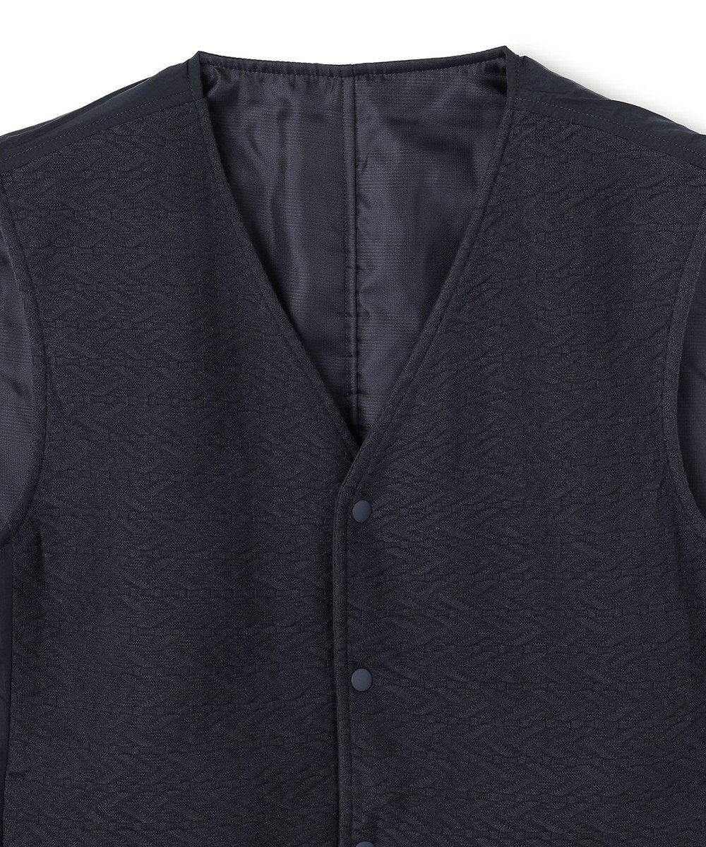 JOSEPH HOMME 【2WAY】パデットニットブロック　リバーシブルベスト 