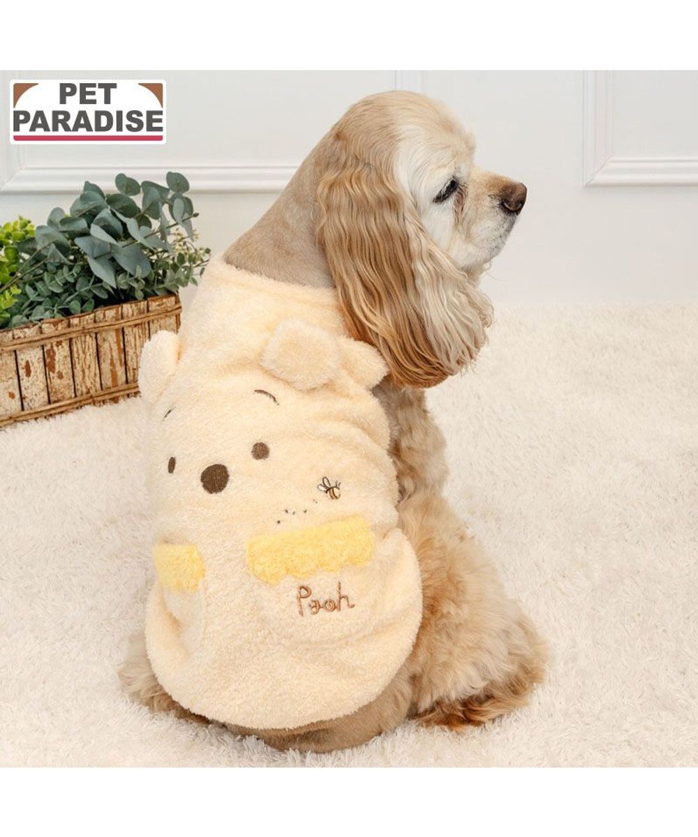 PET PARADISE ディズニー くまのプーさん もこもこベスト 中型犬 