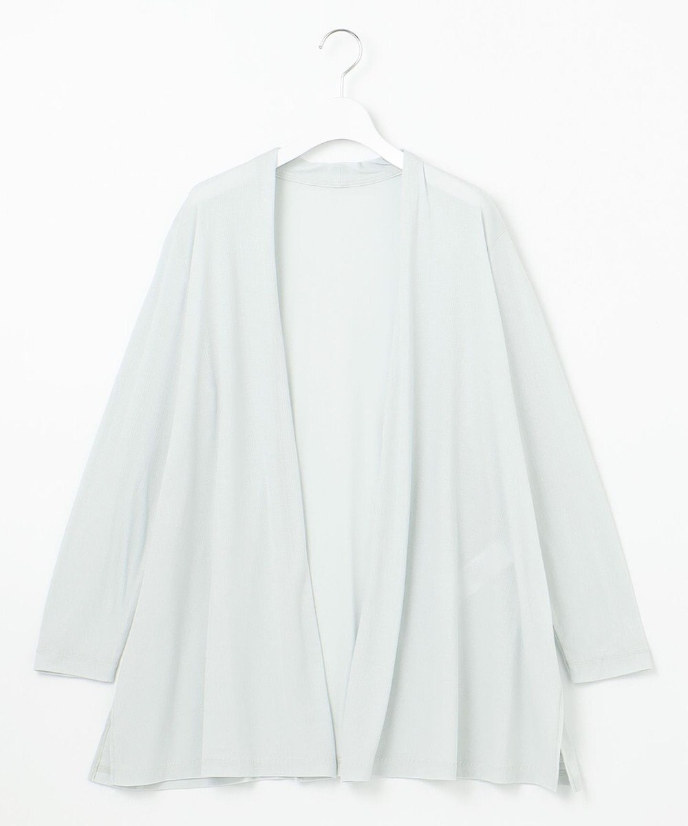 自由区 【好評につき新色追加・接触冷感・UVカット・洗える・XSサイズあり】ハンディカーディガン ロング丈 