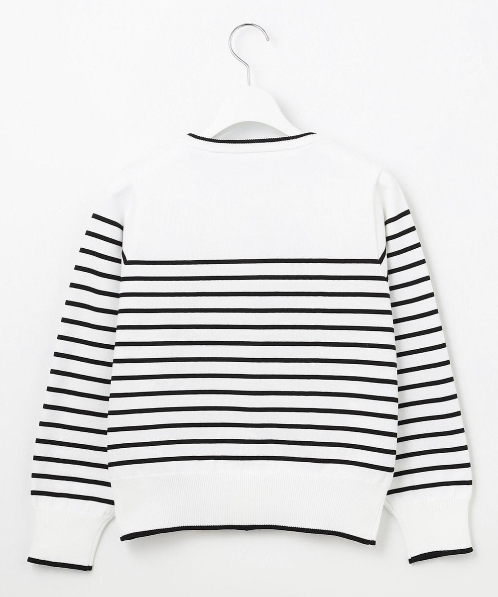 Feroux ロゴ刺繍ニット カーディガン 