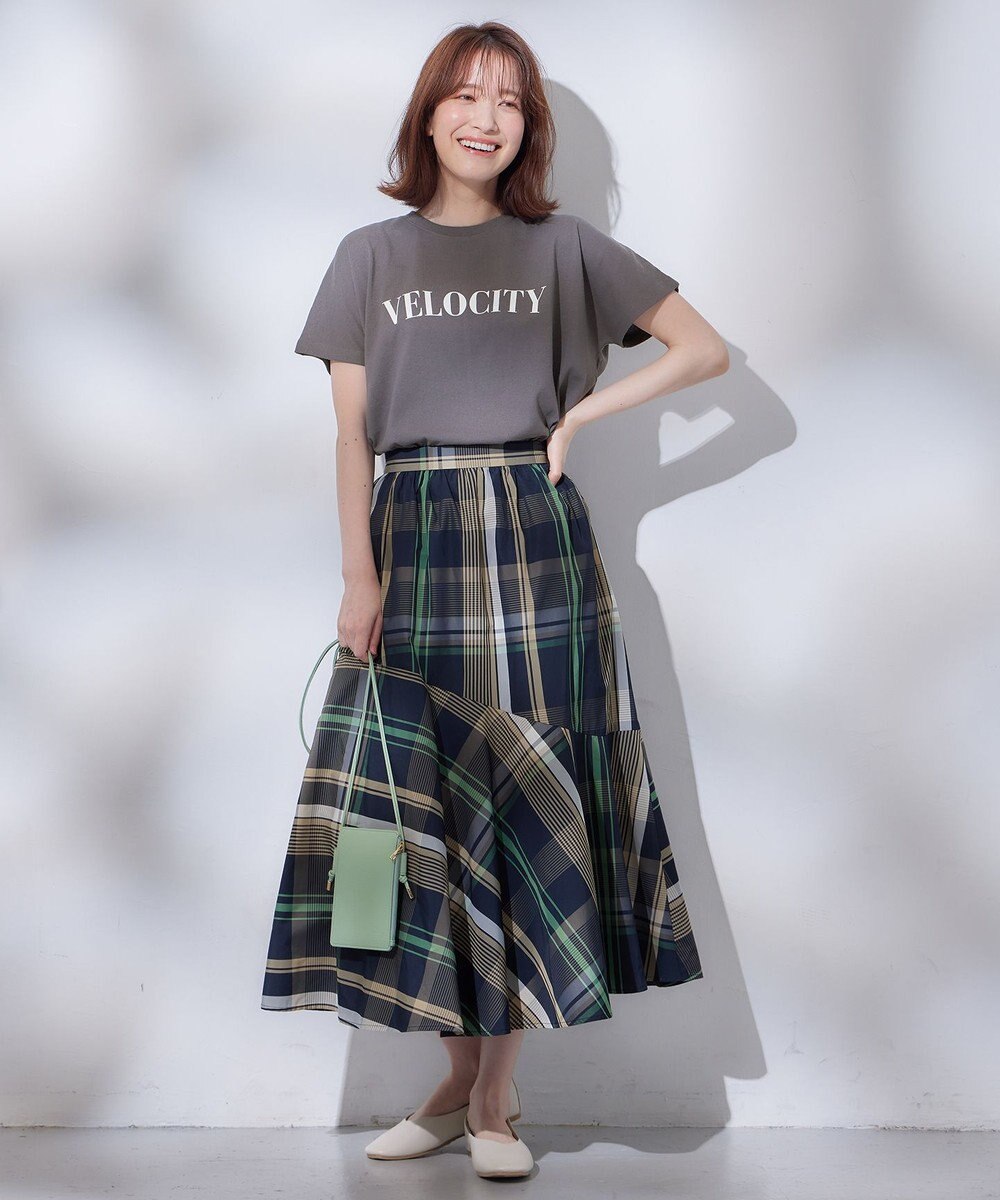 ANY ドルマンスリーブロゴTシャツ 