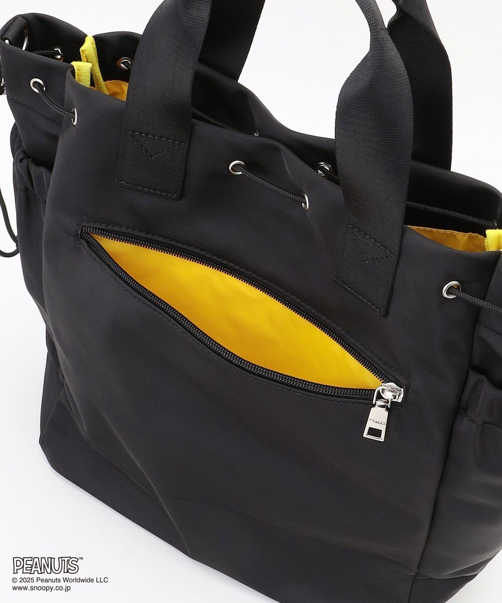Y'SACCS SNOOPYデザイン 2way巾着トート(クッキー） 