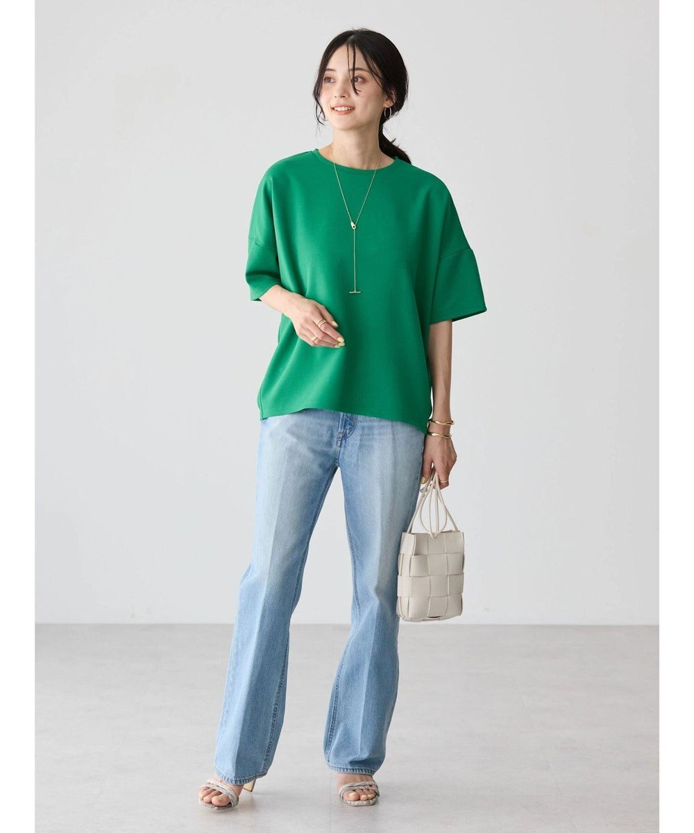 AMERICAN HOLIC 接触冷感バックフレアポンチプルオーバー 