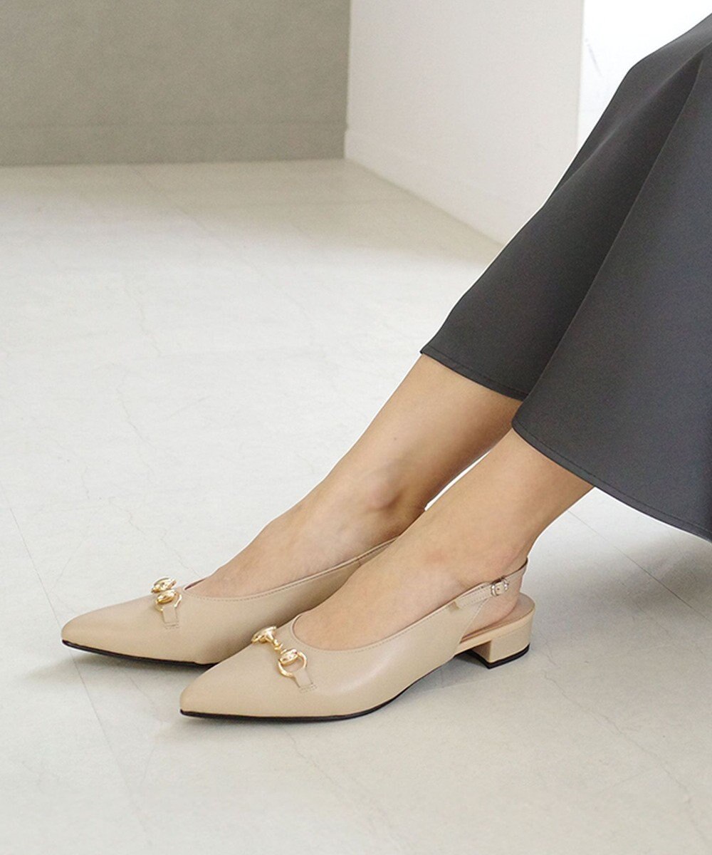 Pointer 日本製 本革ビット付きミュール 