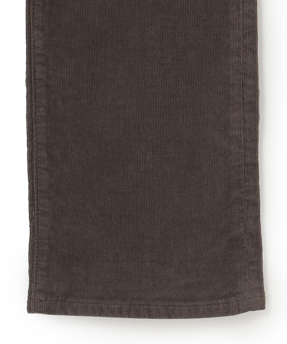 23区 【SLOW】ストレッチ コーデュロイ ストレート フレア パンツ 