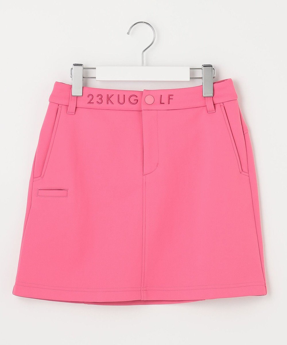 23区GOLF 【WOMEN】【吸水速乾/UVケア】ダンボールニット 台形 スカート 
