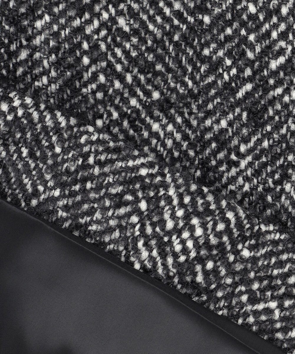 #Newans 【セットアップ可能】ワイドスリーブツイードプルオーバー 