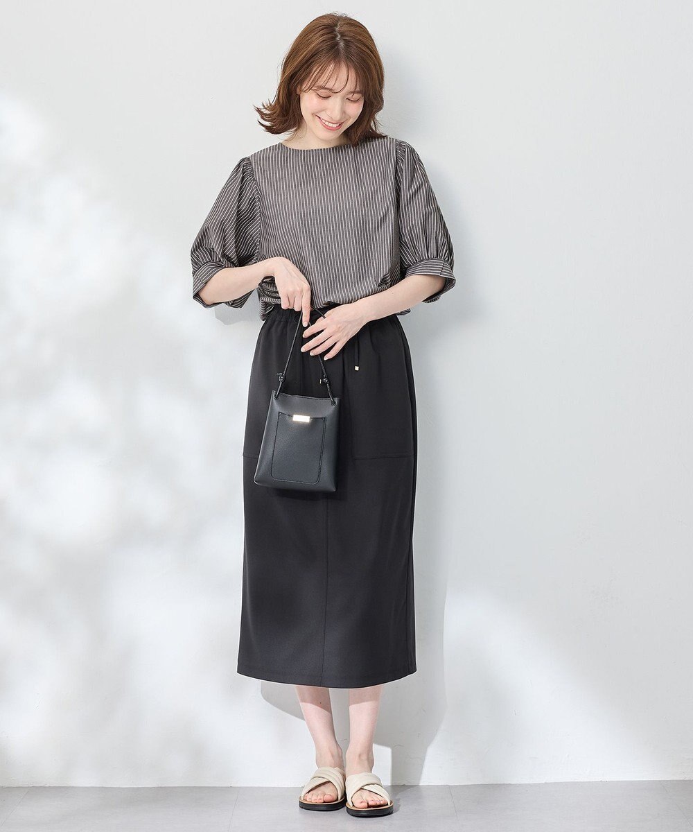 ANY 【セットアップ可能/UVケア/接触冷感/ストレッチ】イージーケアタイトスカート 