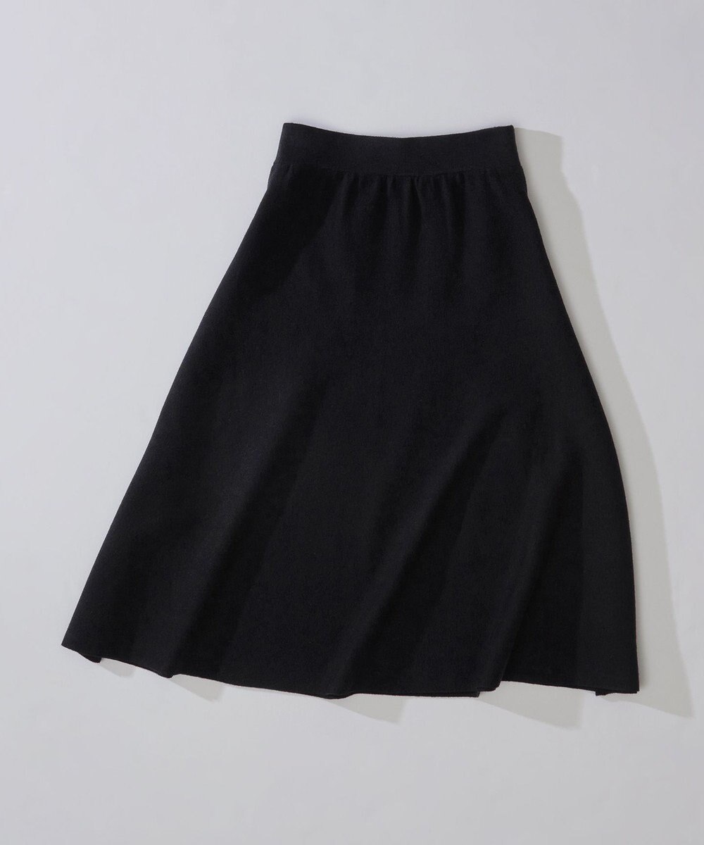組曲 ニットフレア スカート 