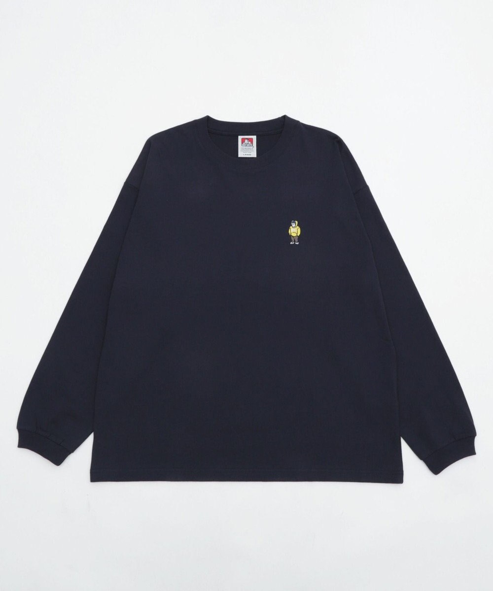 WEGO 【ユニセックス着用ITEM/MLサイズ展開】別注BENDAVISワンポイントT（LS） 