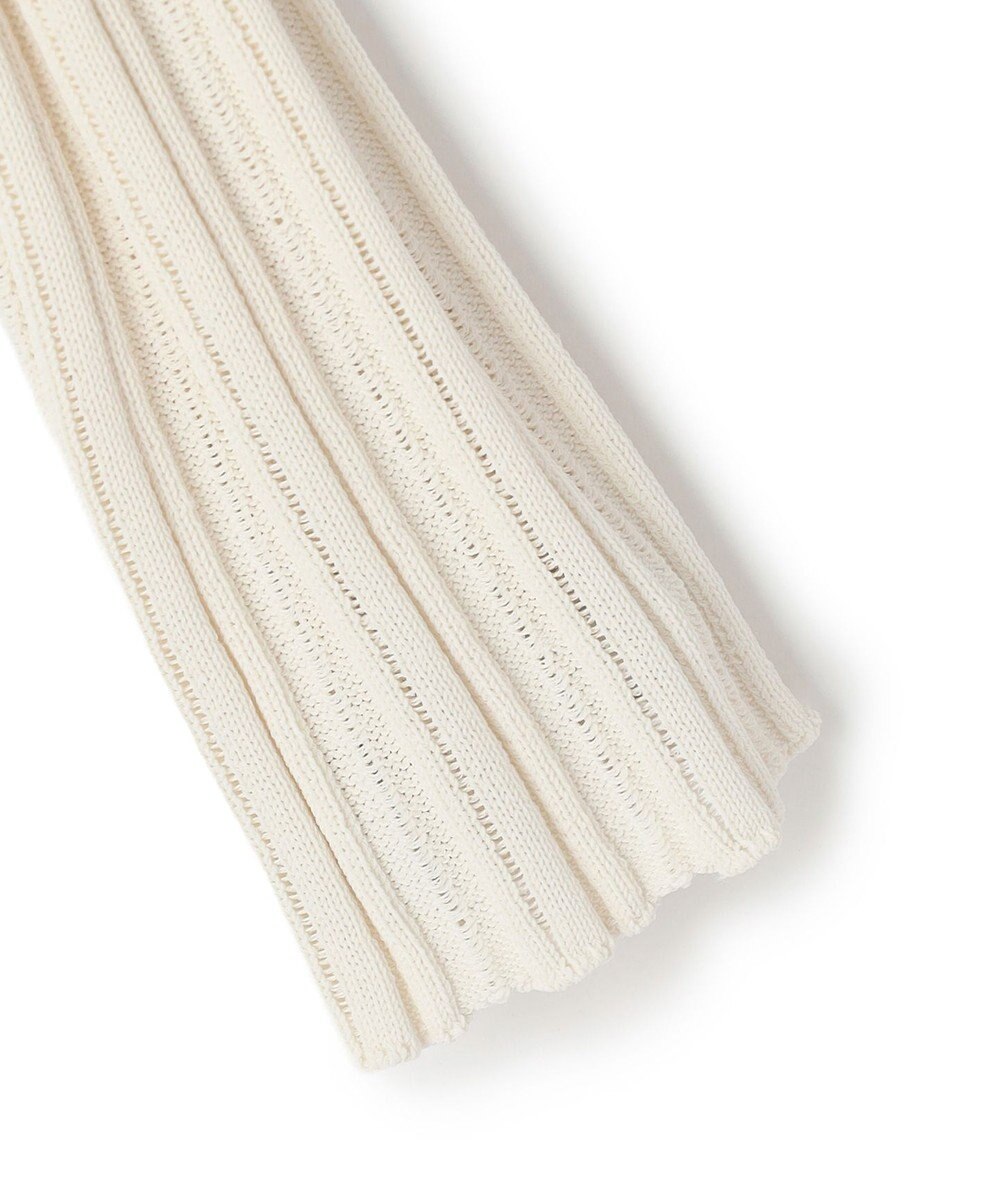 BEIGE， LABRADO / ランダムリブ Uネックニット 