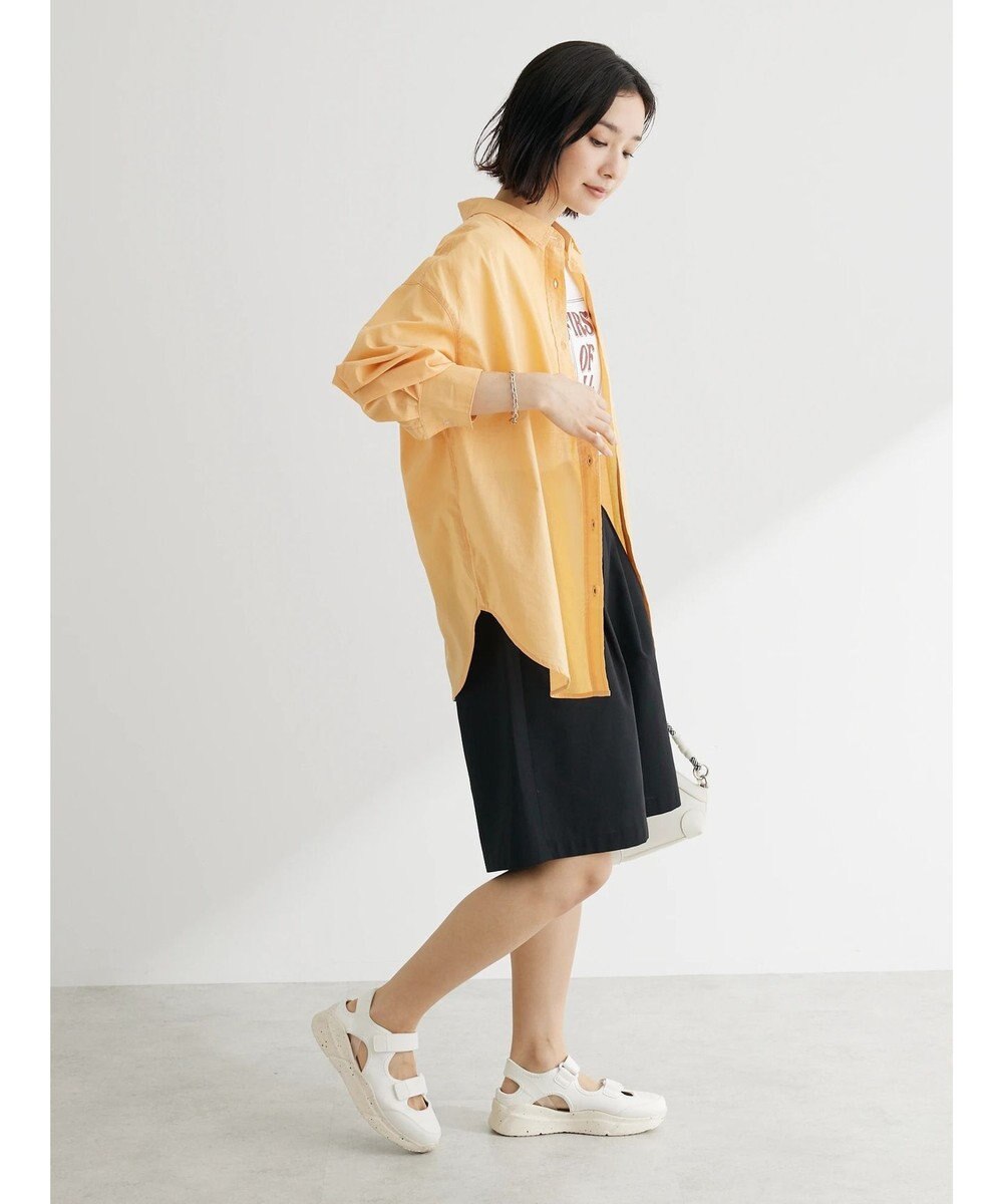 Green Parks 綿麻混ハーフパンツ 