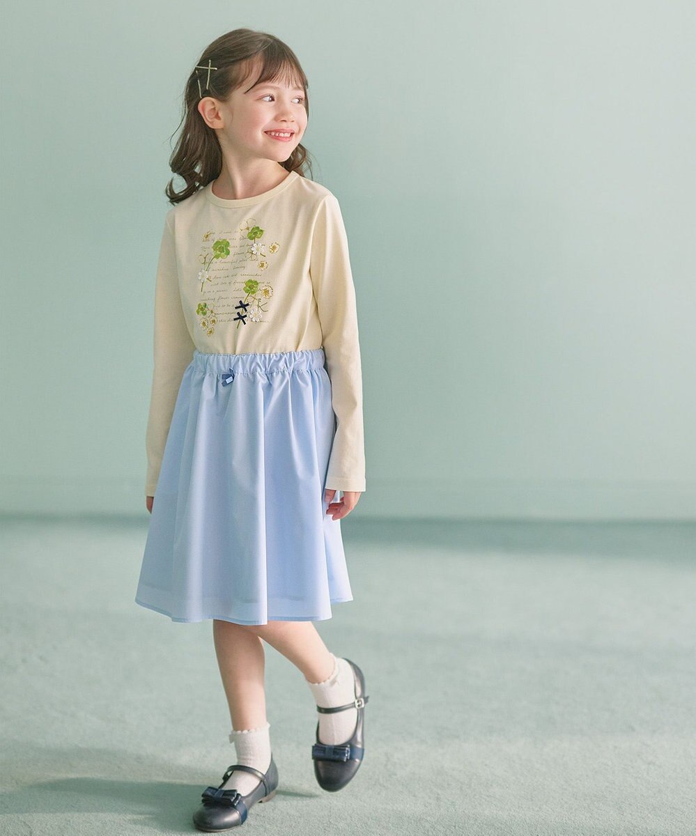 組曲 KIDS 【150-160㎝】オシバナクローバー Tシャツ 