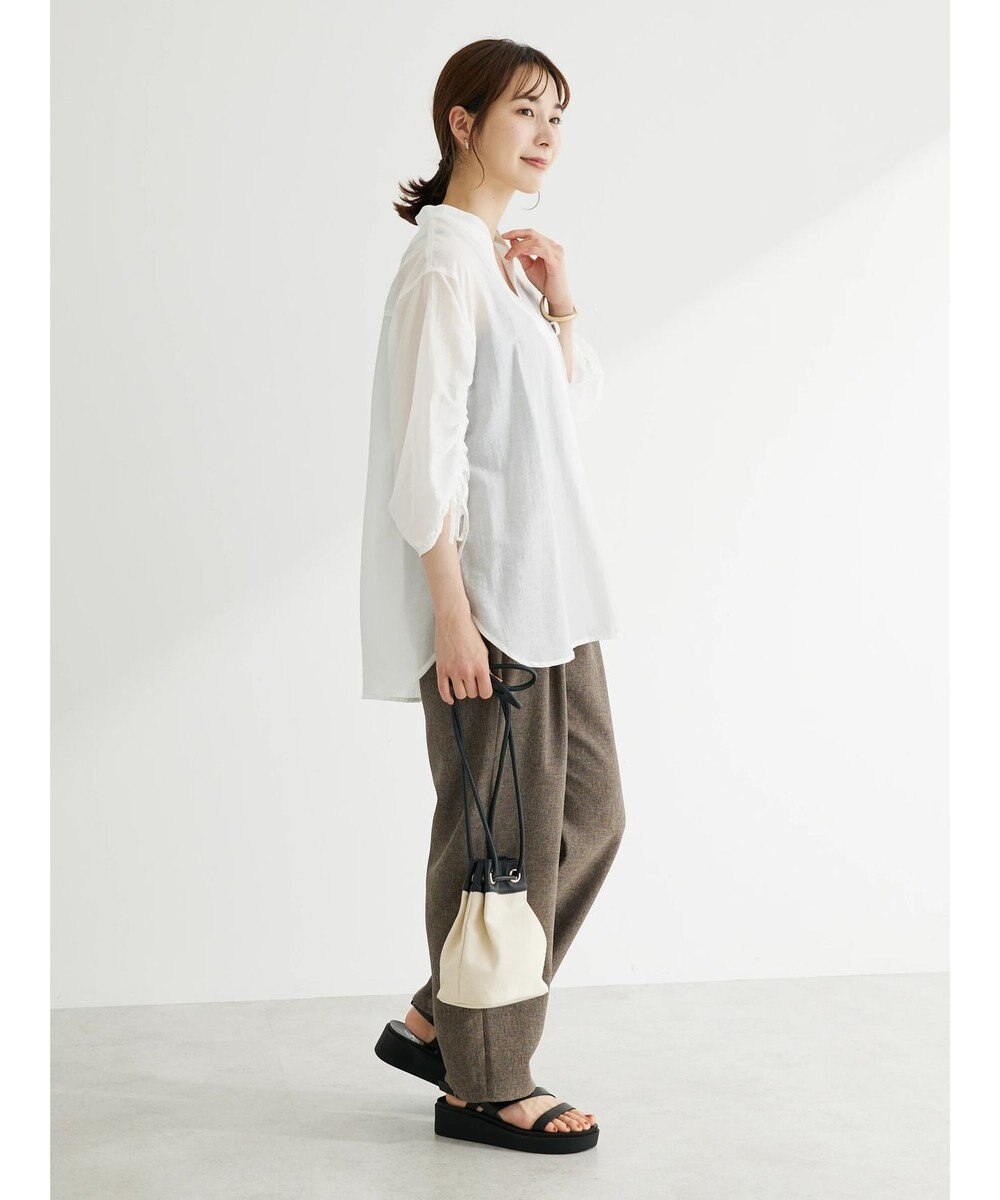 Green Parks ・ＥＬＥＮＣＡＲＥ　ＤＵＥ　ドロストスリーブチュニック 