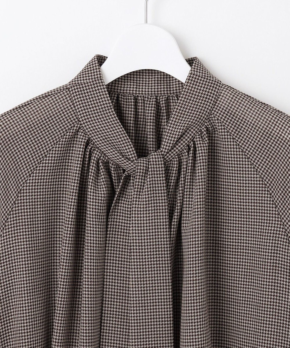 自由区 【セットアップ対応・洗える】ハイツイストビエラボウタイ ブラウス 