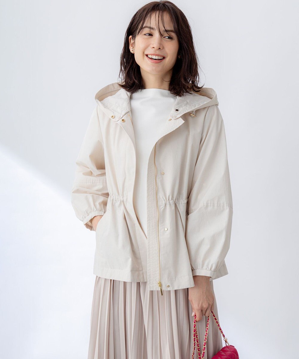 組曲 L 【2WAY】フード付き ライトアウター 