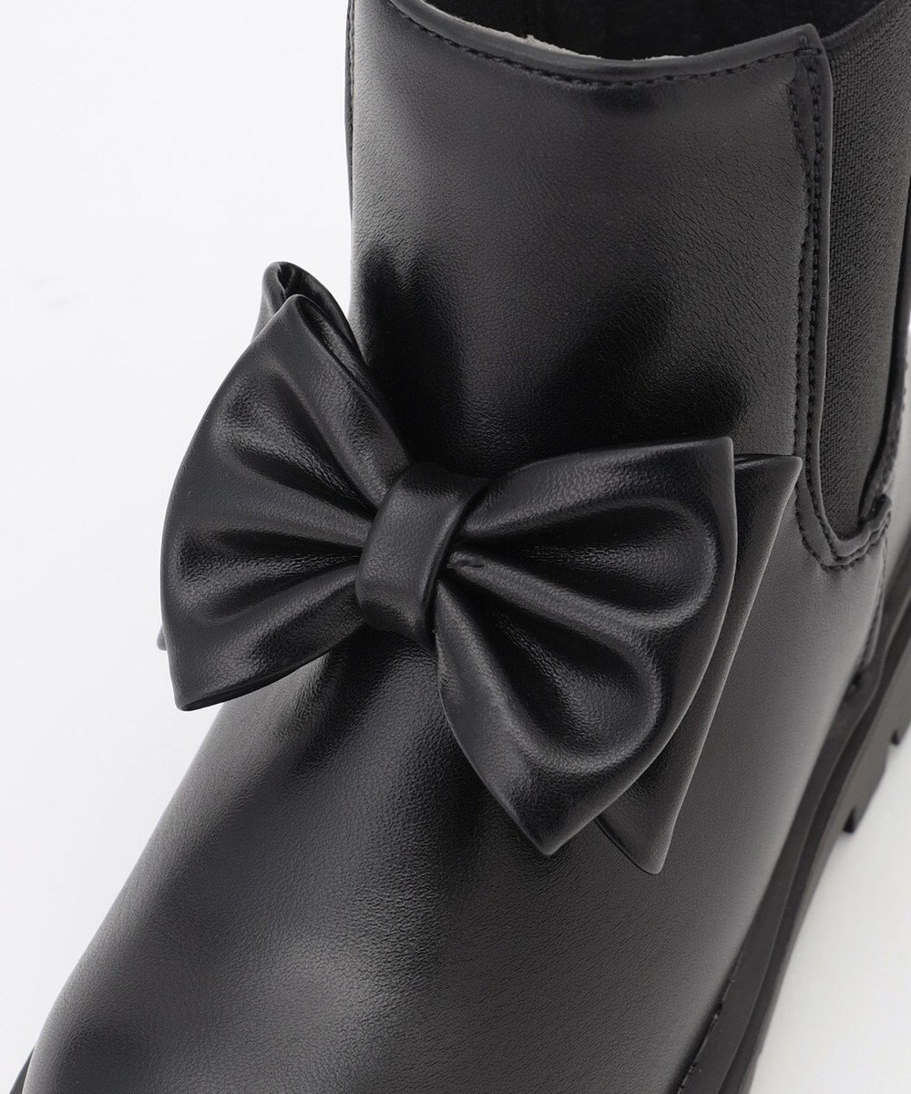 ANY KIDS リボンサイドゴアブーツ 