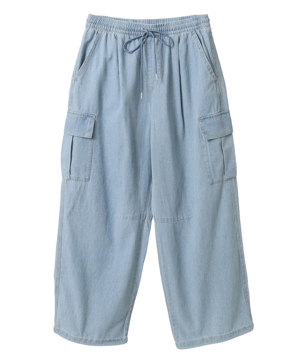 Green Parks ライトデニムカーゴパンツ 