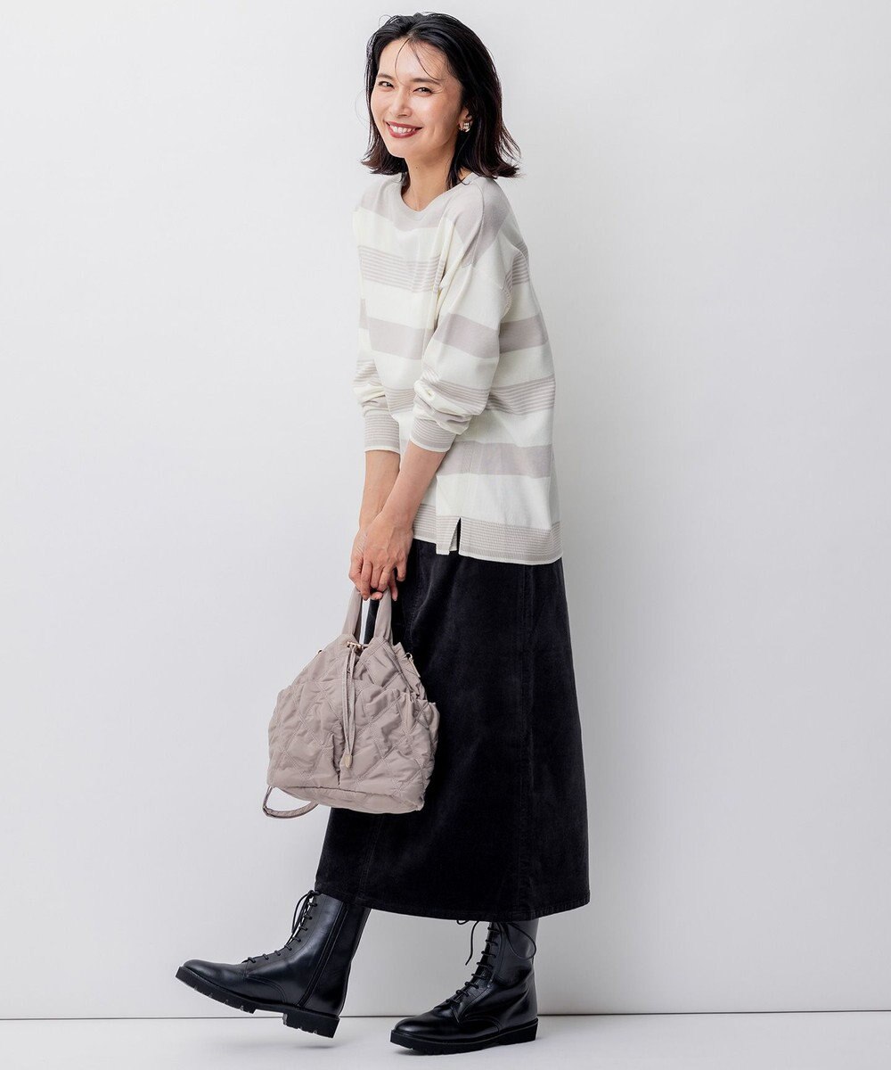 23区 レースアップ ショート ブーツ 