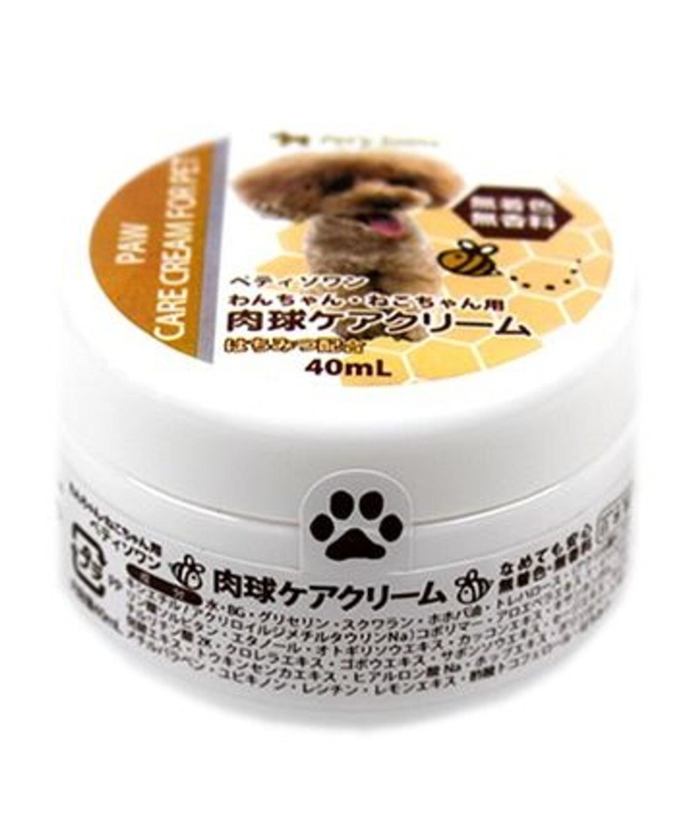 ペット用品 犬 猫 お手入れ ケア用品 ペットパラダイス はちみつ肉球ケアクリーム 40ｍＬ 国産 肉球のひび割れ、アスファルト焼け、フローリング対策に！  / PET PARADISE | ファッション通販 【公式通販】オンワード・クローゼット