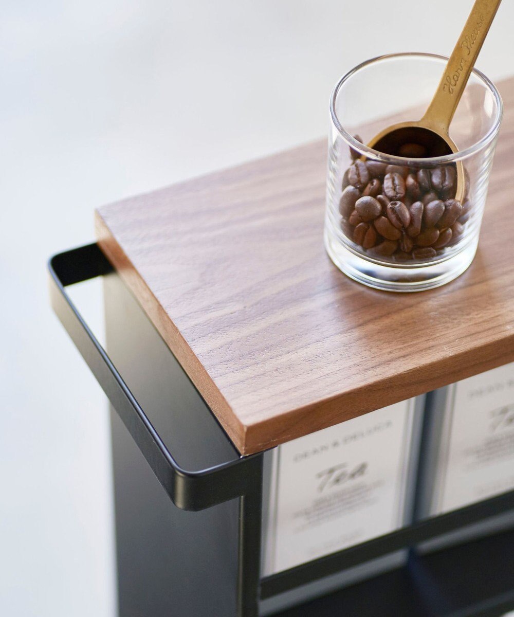 tower ハンドル付きスリムワゴン タワー ブラック 