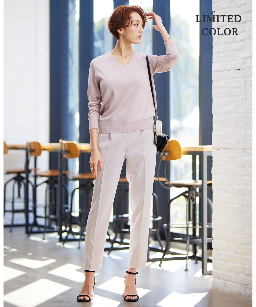 ICB 【WEB限定カラーあり】 シンセティックハイゲージ Vネックプルオーバー 