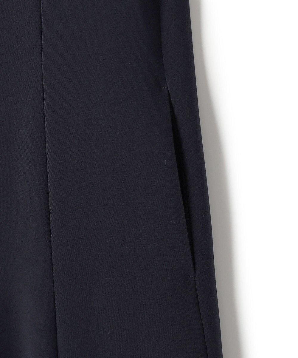 23区 【セットアップ対応/洗える】トリアセダブルジョーゼット 襟付き ワンピース 