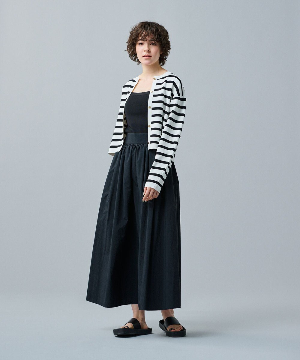 uncrave 【撥水・UVカット・接触冷感】プルーフナイロン フレアスカート 