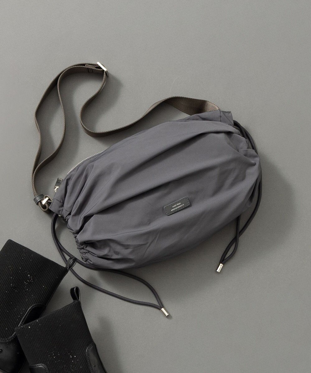 23区 【撥水加工/WEB&一部店舗限定カラーあり】ドロ－ストリング ショルダーバッグ 